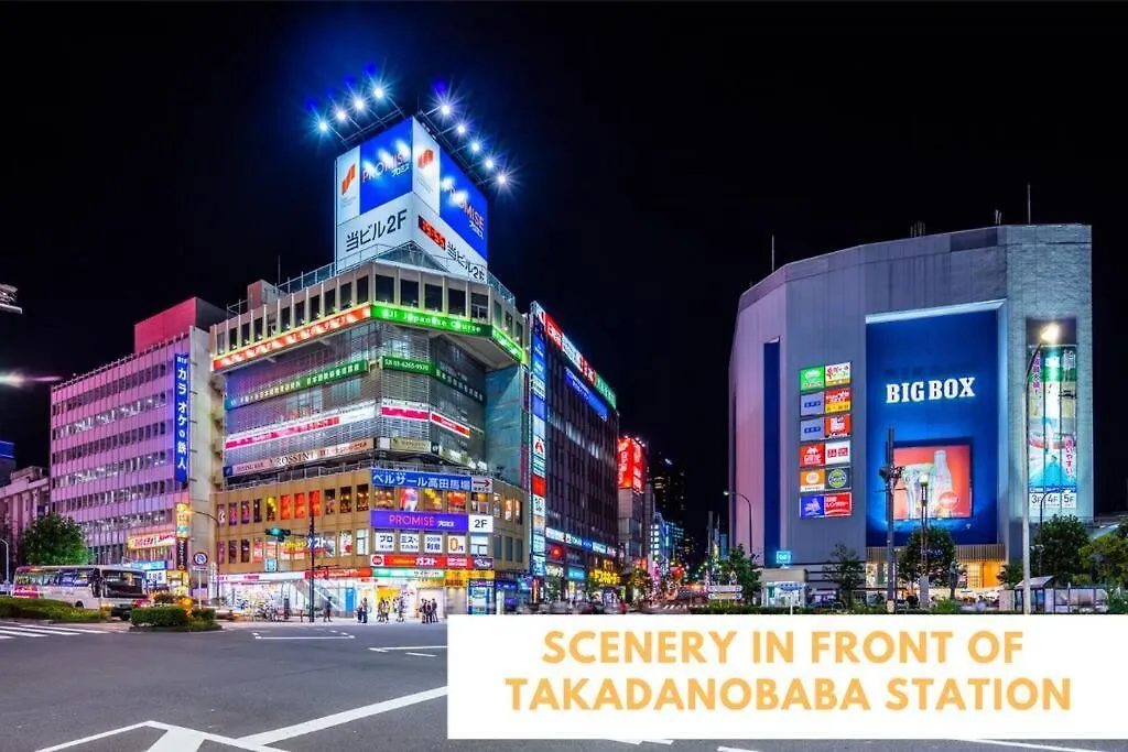 Apartmán Comma House Takadanobaba 401 Prefektura Tokio